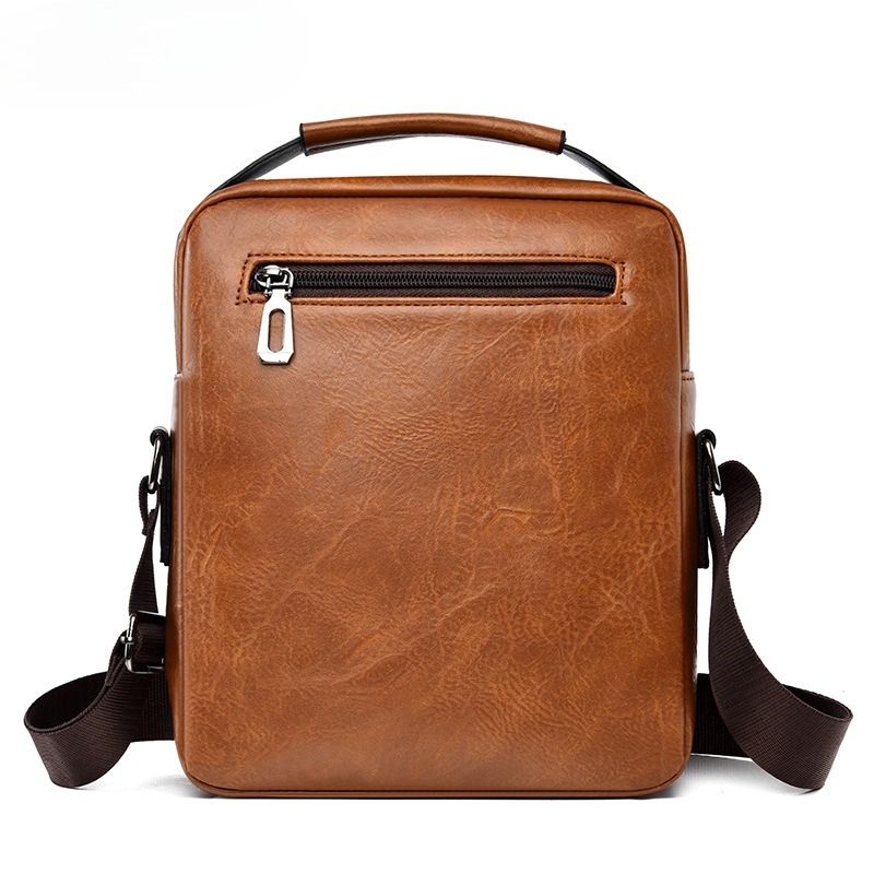 Tas Selempang Pria Gaya Korea  - Leather Work Bag Mens ulasan dan harga
