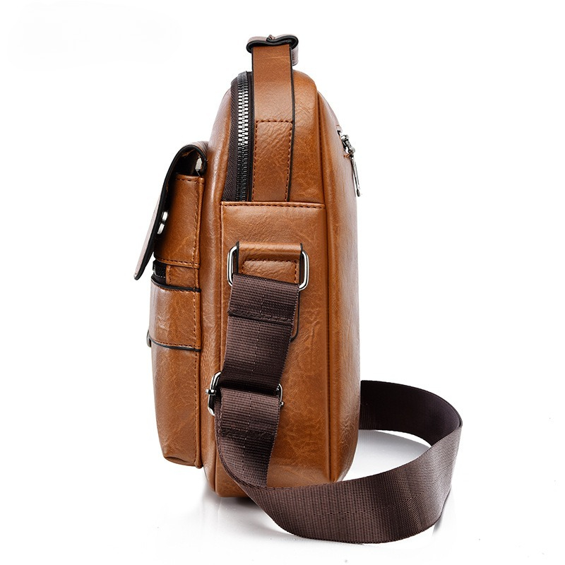 Tas Selempang Pria Gaya Korea  - Leather Work Bag Mens ulasan dan harga
