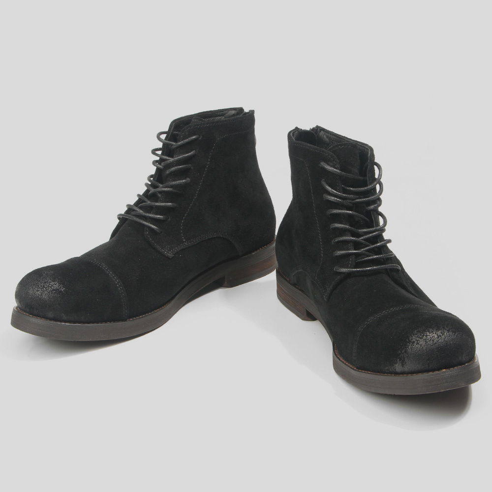 EAGSITY Sepatu Bot Pria Antik  - Leather Work Oxfords ulasan dan harga