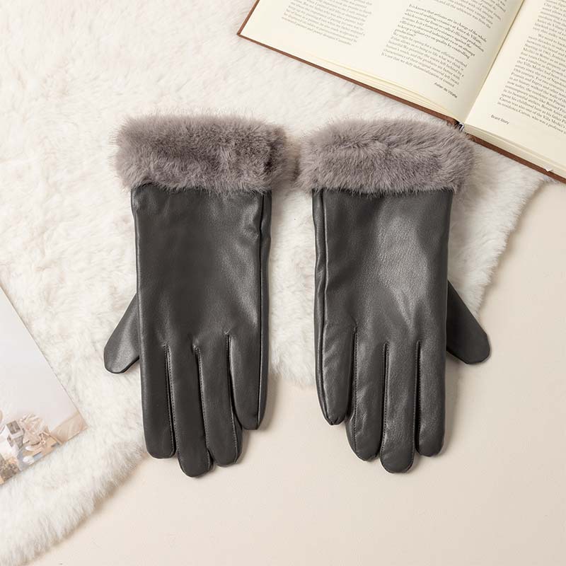 Sarung Tangan Kulit Mao Kou PU - Leather Work Winter Gloves ulasan dan harga