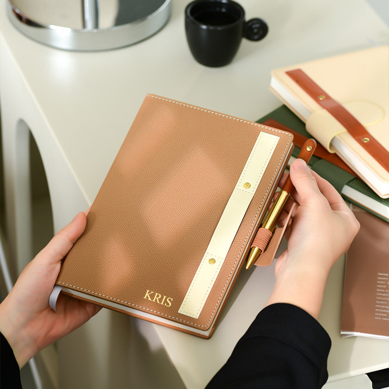 Buku Catatan A5 Sampul PU Ukir - Leather Work Diary ulasan dan harga