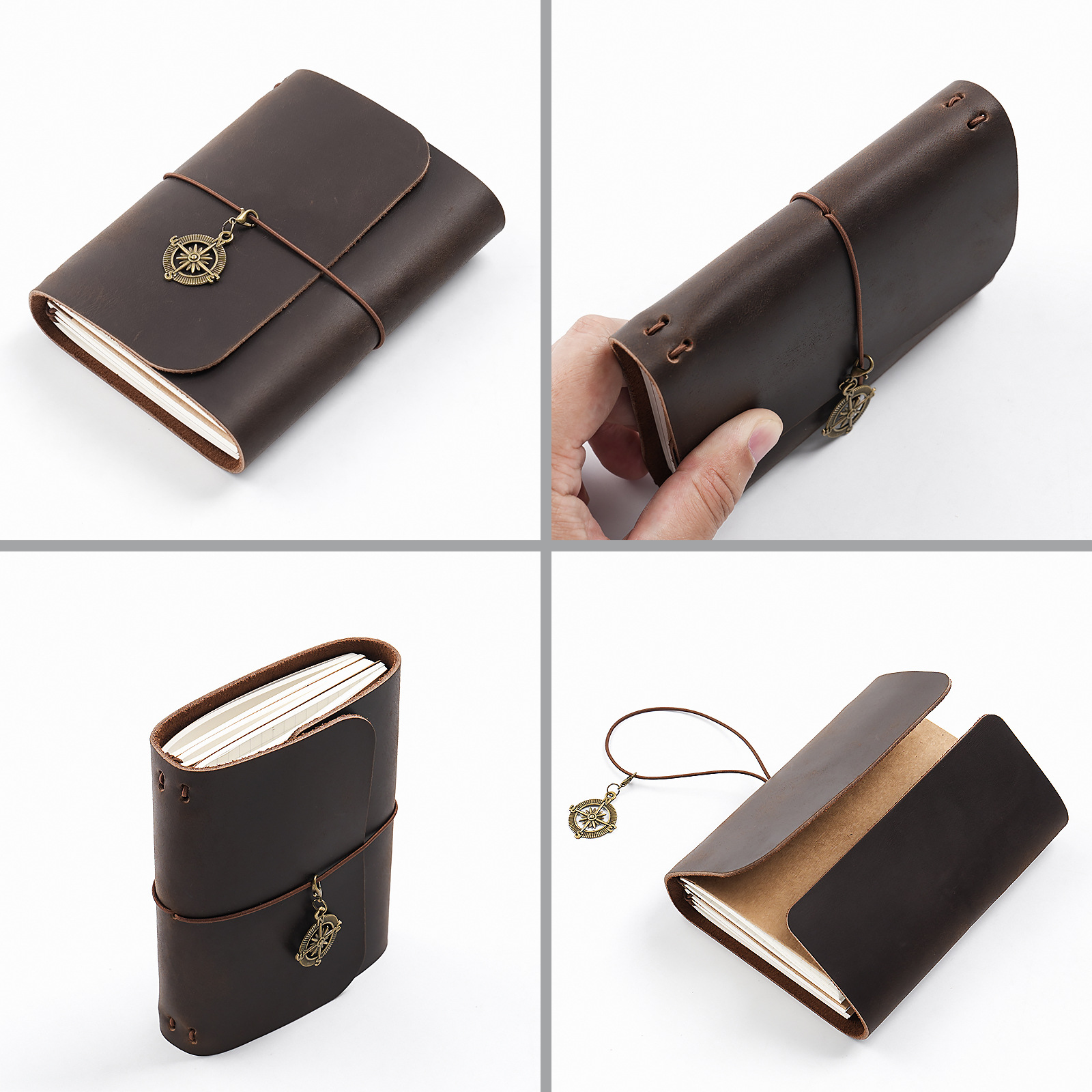 Buku Catatan Perjalanan Lipat  - Leather Work Diary ulasan dan harga