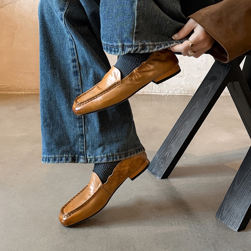 Sepatu Sederhana Gaya Klasik W - Leather Work For Kids ulasan dan harga