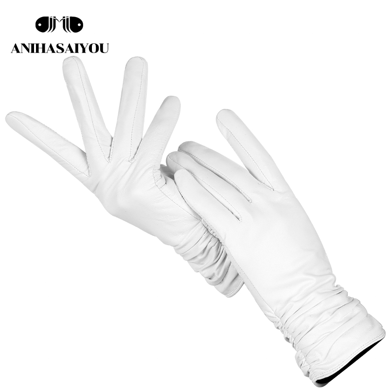 Sarung Tangan Putih Nyaman Mod - Leather Work Winter Gloves ulasan dan harga