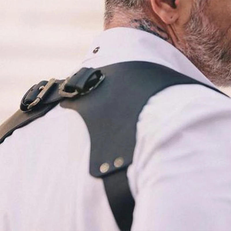 Sabuk suspender pria tali kuli - Leather Work Harness ulasan dan harga