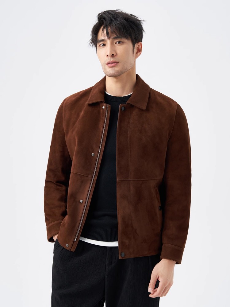 Jaket Kulit Suede Asli Alami K - Leather Work For Kids ulasan dan harga