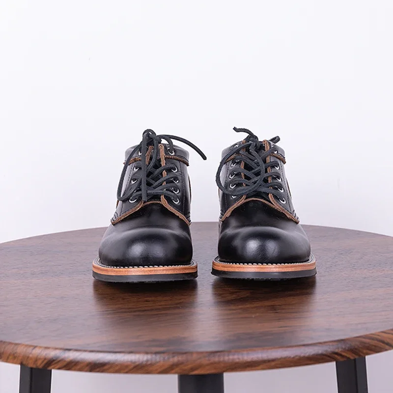 Black Tea Core sepatu bot kerj - Leather Work Youtube ulasan dan harga