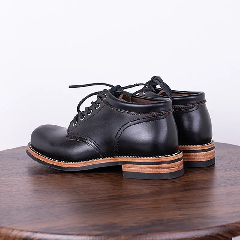 Black Tea Core sepatu bot kerj - Leather Work Youtube ulasan dan harga