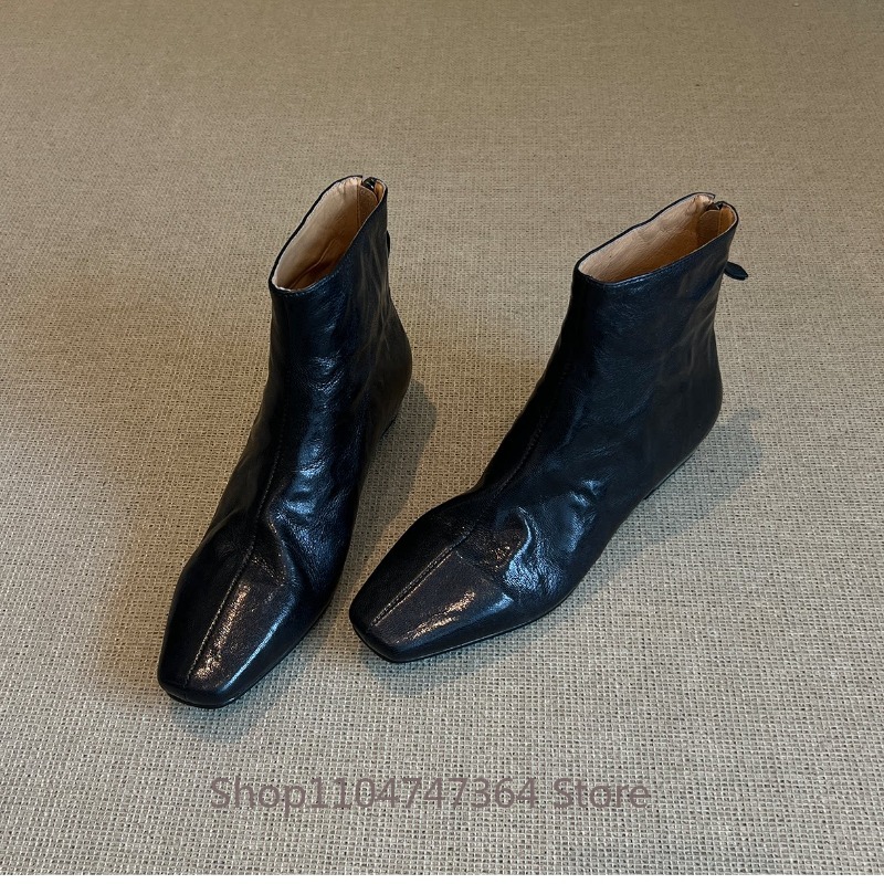 Sepatu Bot Wanita Kulit Domba  - Leatherwork In French ulasan dan harga
