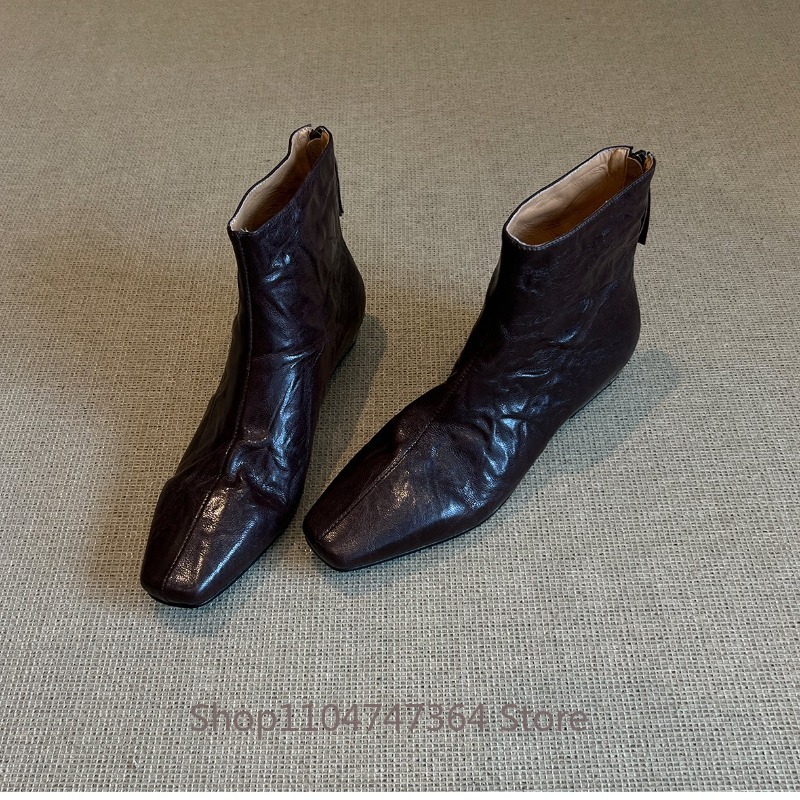 Sepatu Bot Wanita Kulit Domba  - Leatherwork In French ulasan dan harga