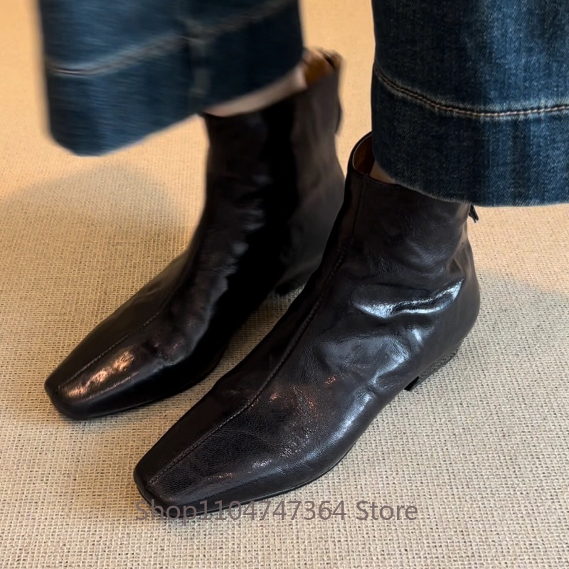 Sepatu Bot Wanita Kulit Domba  - Leatherwork In French ulasan dan harga