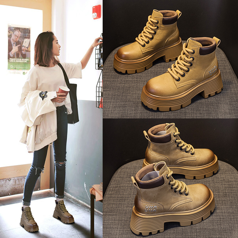 Sepatu bot pendek wanita 2025  - Leather Work Youtube ulasan dan harga