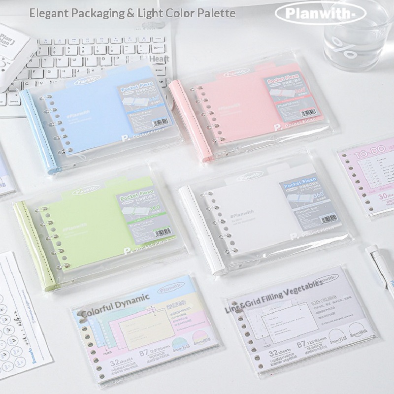 Planwith Mini B7 Loose Leaf No - Leather Work Diary ulasan dan harga