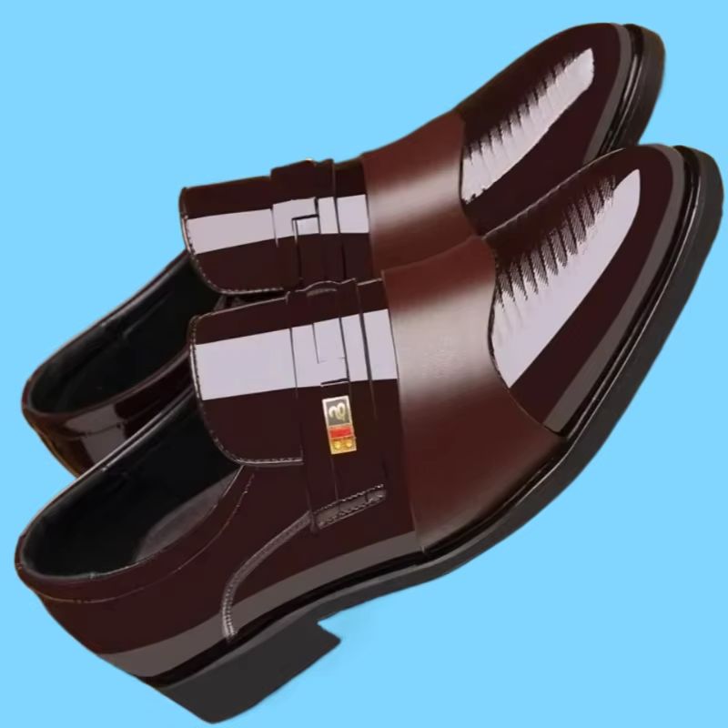 Sepatu Kulit Pria untuk Pria K - Leather Work Oxfords ulasan dan harga