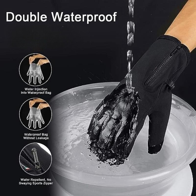 Sarung tangan musim dingin ant - Leather Work Winter Gloves ulasan dan harga