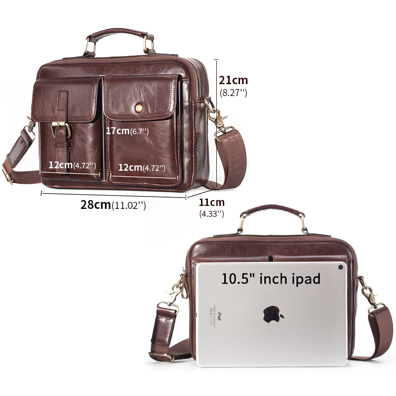 Tas Kurir Kulit Sapi Baru Tas  - Leather Work Bag Mens ulasan dan harga