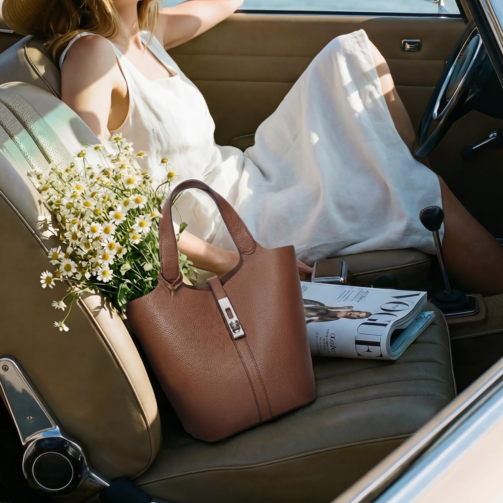 Tas Selempang Wanita, Tas Tang - Leather Work Handbags For Women ulasan dan harga