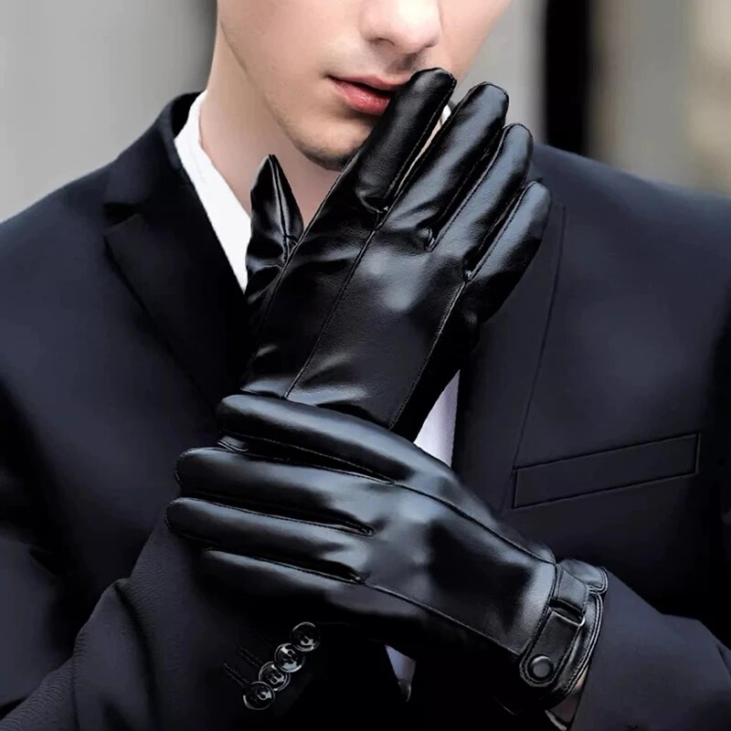 Sarung tangan bersepeda musim  - Leather Work Winter Gloves ulasan dan harga