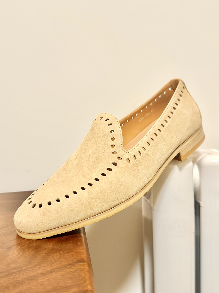 Sepatu Kasual Pria Model Slip  - Leather Work For Kids ulasan dan harga