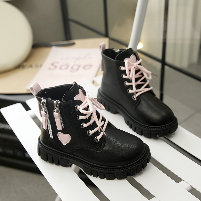 Sepatu Bot Anak Musim Gugur Mu - Leather Work For Kids ulasan dan harga