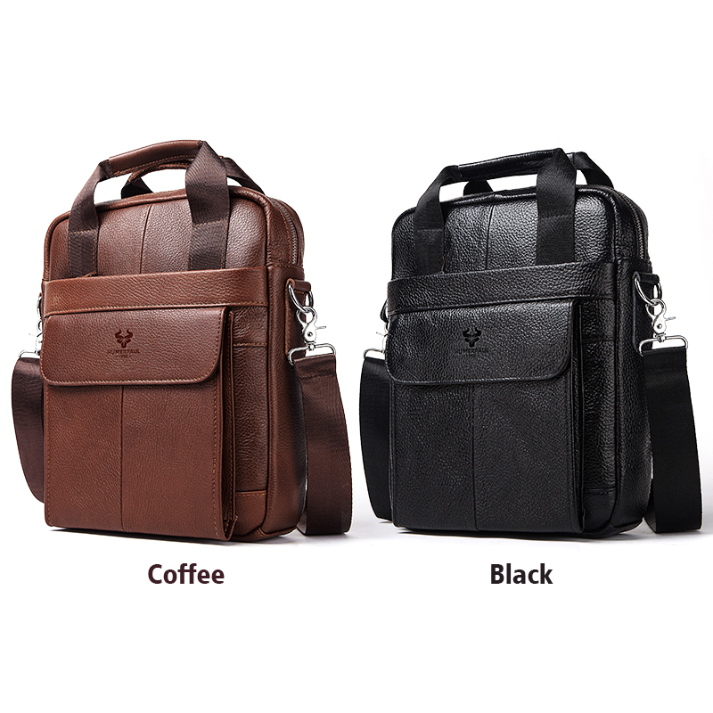 Tas Kulit Asli Tahan Lama untu - Leather Work Bag Mens ulasan dan harga