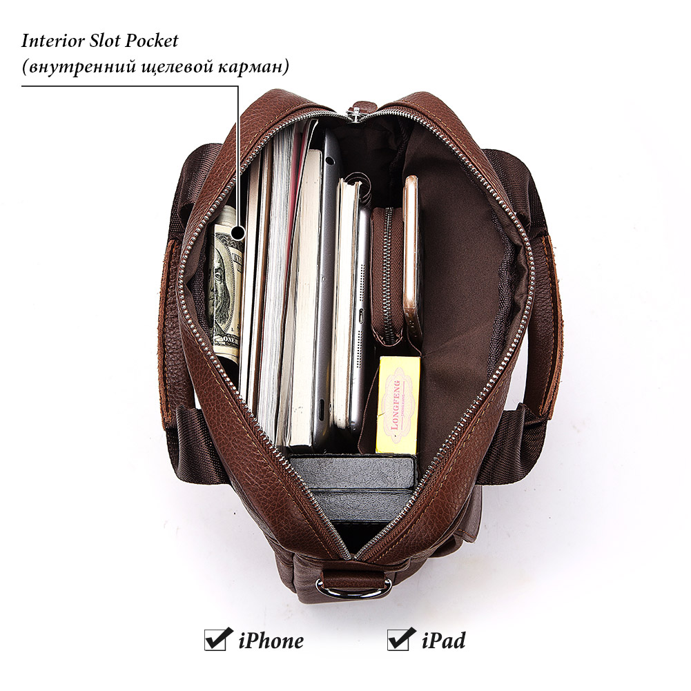 Tas Kulit Asli Tahan Lama untu - Leather Work Bag Mens ulasan dan harga