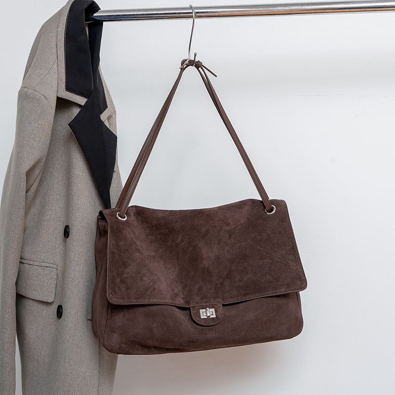 Tas Selempang Kulit Suede Asli - Leather Work Handbags For Women ulasan dan harga