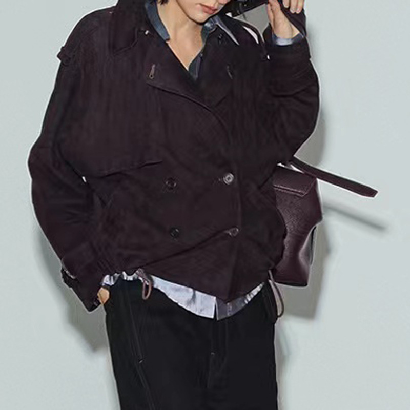 Jaket Suede Asli Musim Gugur W - Leather Work For Kids ulasan dan harga