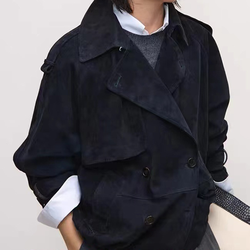 Jaket Suede Asli Musim Gugur W - Leather Work For Kids ulasan dan harga