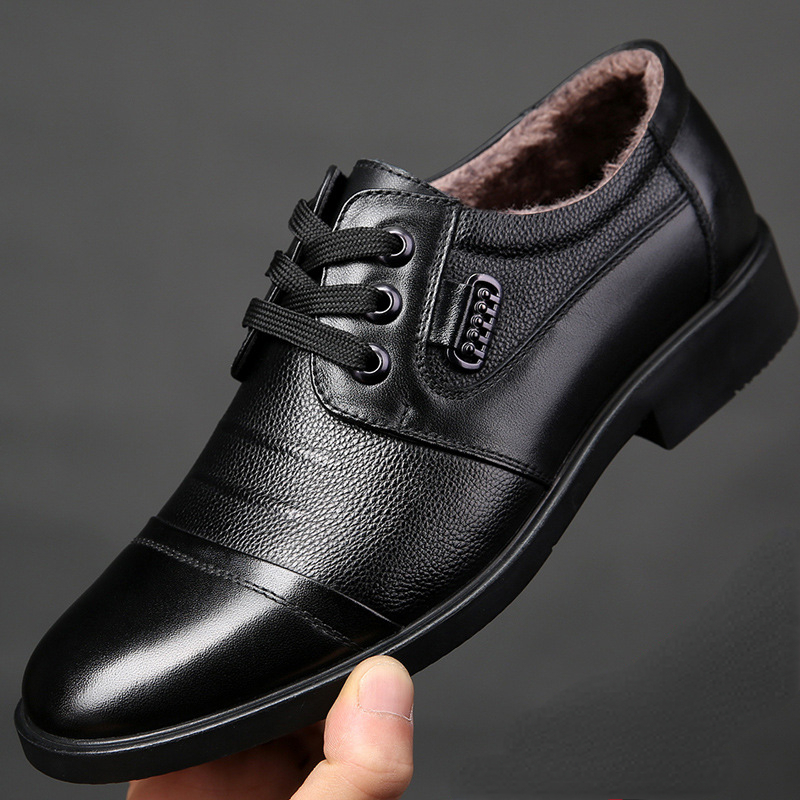 Sepatu Bisnis Formal Kulit Asl - Leather Work Oxfords ulasan dan harga