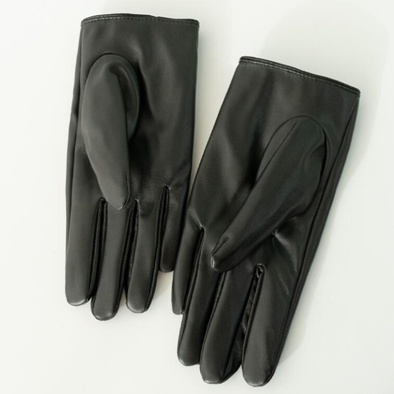 Sarung Tangan Kulit PU Hati Pe - Leather Work Winter Gloves ulasan dan harga